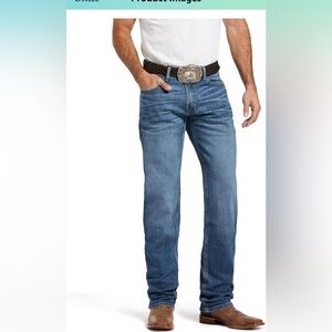 EUC Ariat Loop Lock 34X32 M4 LR boot jeans denim